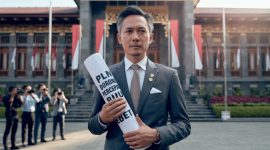 Foto Ilustrasi - PLN dorong percepatan RUU EBET dengan usulan skema sewa jaringan listrik untuk optimalkan pemanfaatan energi baru dan terbarukan. (AI Generated/Metrosiar) 