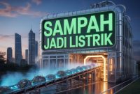 Perusahaan China investasi Rp 500 miliar untuk pabrik pengolahan sampah jadi listrik di Pangkalpinang, target beroperasi setahun. (Ilustrasi/AI Generated)