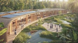 Foto ilustrasi - DKI Jakarta terapkan konsep sekolah net zero carbon di enam sekolah Jakarta Barat untuk hemat energi, kurangi emisi, dan dukung target 2050. (AI Generated/eNBeIndonesia)