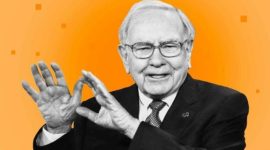 Warren Buffett merekomendasikan strategi investasi 90/10, kombinasi saham indeks dan obligasi pemerintah untuk hasil konsisten dan risiko rendah. (Foto: X.com/@KilianRannou)