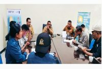 Para jurnalis menghadiri Konferensi Pers jelang Festival Wolobobo, Kabupaten Ngada yang akan diselenggarakan pada 7-9 Agustus mendatang. (Foto: Frans Dhena/Metrosiar)