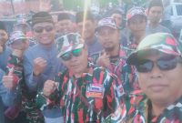 Laskar Merah Putih Rajeg bersama Muspika dan warga hadiri Upacara HUT ke-80 RI di Stadion Mini Rajeg, penuh semangat kebersamaan. (Asmara'65/Metrosiar)