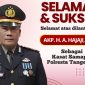 Kapolsek Rajeg Polresta Tangerang dari AKP H. Akhmad Hajaji, S.H., kini menjabat Kasat Samapta Polresta Tangerang. (DOK. Media Center Rajeg)