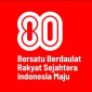Logo HUT Ke-80 RI 2025. (Foto: Dok. Setneg RI)