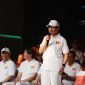 Menteri Agama Nasaruddin Umar melepas Jalan Sehat Kerukunan di Kantor Kementerian Agama, Sabtu (16/8/2025). (Foto: Kemenag.go.id)