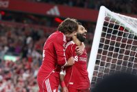 Selebrasi Mohamed Salah. (Foto: Facebook Liverpool FC)