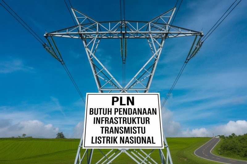 Foto Ilustrasi - PLN butuh Rp434 triliun untuk bangun 48 ribu km transmisi listrik demi transisi energi bersih, mayoritas berbasis energi terbarukan hingga 2034. (AI Generated/Metrosiar)