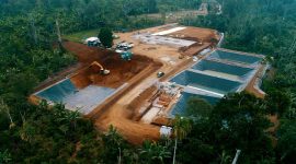 Pembangunan Pembangkit Listrik Tenaga Panas Bumi (PLTP) Ulubelu Gunung Tiga di Lampung dirancang memiliki kapasitas 55 megawatt (MW). (DOK. Pertamina)