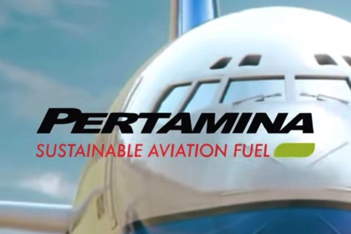 Pertamina melakukan lifting perdana Sustainable Aviation Fuel (SAF) atau avtur ramah lingkungan pada Selasa, 12 Agustus 2025. (Instagram/kilangpertaminainternasional)