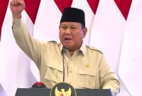 Presiden Prabowo Subianto. (YouTube Sekretariat Presiden)