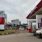 SPBU Pertamina milik swasta yang berada di Jl. Akses UI, Kelapa Dua, Cimanggis, Depok, Jawa Barat. (Konrad/Metrosiar)