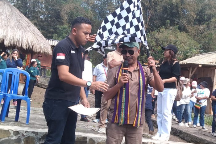 Wakil Bupati Ngada, Bernadinus Dhey Ngebu. (Foto: Frans Dhena)