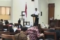 Pemda Ngada optimalkan pengelolaan pajak dan retribusi lewat pendataan ulang objek pajak guna tingkatkan PAD dan sinergi antar lembaga. Potret suasana rapat. (Foto: Frans Dhena)