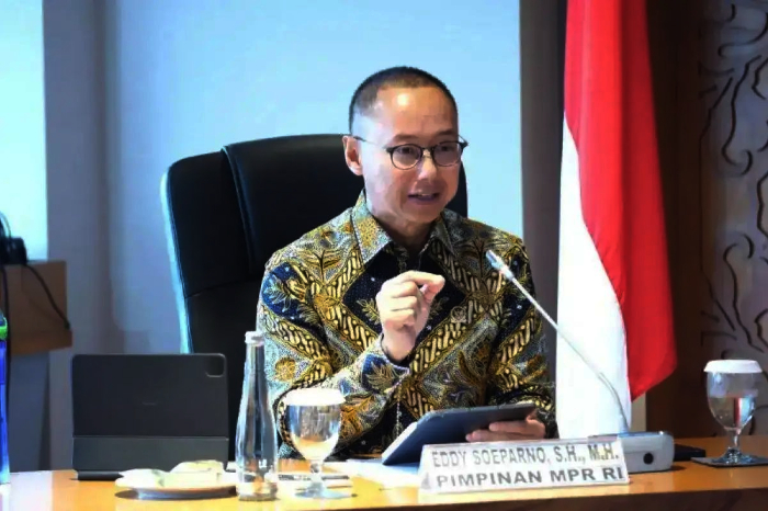 Eddy Soeparno dorong pengesahan RUU EBT untuk percepat transisi energi, capai pertumbuhan 8%, dan wujudkan net zero emission 2060. (Istimewa)