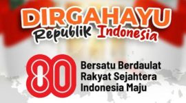 80 Tahun Indonesia Merdeka. (Istimewa)