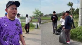 Kelurahan Pakuhaji dukung Clean Up Day 2025 Kabupaten Tangerang dengan aksi kebersihan wujudkan lingkungan sehat dan berkelanjutan. (Kolase Metrosiar)