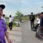 Kelurahan Pakuhaji dukung Clean Up Day 2025 Kabupaten Tangerang dengan aksi kebersihan wujudkan lingkungan sehat dan berkelanjutan. (Kolase Metrosiar)
