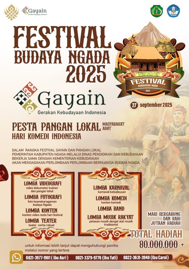Rampungkan Ajang Festival GAYAIN 2025, Perwakilan Direktorat: Ngada Daerah Pertama yang Dipercaya Kementerian. (Foto: Dok. Pribadi).