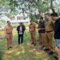 Dinas Binamarga dan Sumber Daya Air bersama rombongan dan Petugas dari Kecamatan Pasar kemis melakukan  peninjauan Lapangan (Photo: Istimewa)