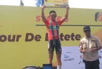 John Patrick Paktaluan, Juara Etape 8 Tour de Entete. (Foto: Elfrat Frans Dhena)