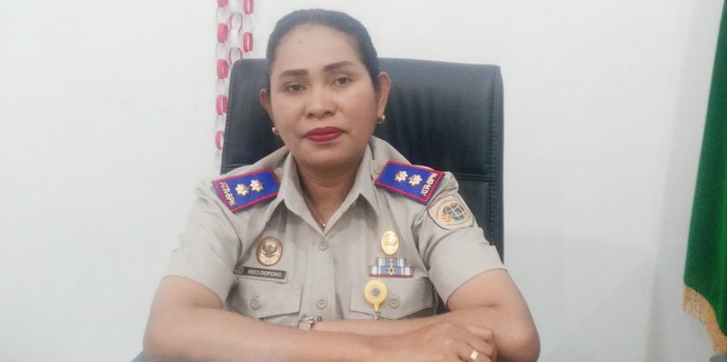 Kepala Kantor Pertanahan Kabupaten Ngada, Beci Salomo Dopong, S.SIT. (Foto: Elfrat Frans Dhena)