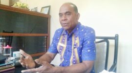 Kepala Dinas Penanaman Modal dan Pelayanan Terpadu Satu Pintu (DPMPTSP) Kabupaten Ngada, Yohanes Ghae. (Foto: Elfrat Frans Dhena).