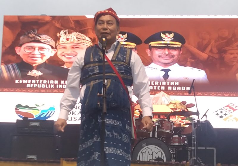 Direktur Film, Musik dan Seni Kementerian Kebudayaan RI, Syaifullah. (Foto: Elfrat Frans Dhena).