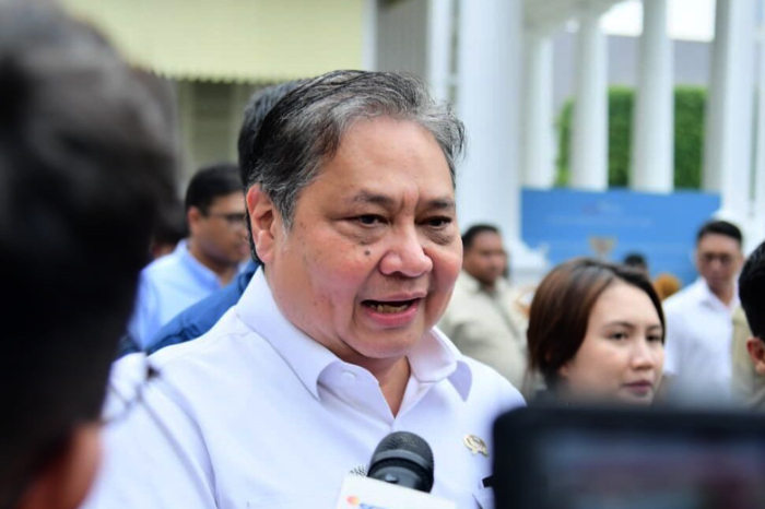 Menteri Koordinator Bidang Perekonomian Airlangga Hartarto. (Foto: Tangkapan layar/BPMI Setpres)