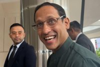 Nadiem Makarim jalani pemeriksaan ketiga di Kejagung terkait kasus dugaan korupsi pengadaan laptop Chromebook, didampingi Hotman Paris. (Dok. Istimewa)