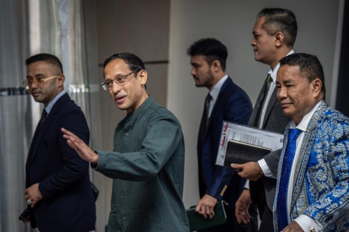 Nadiem Makarim ditetapkan tersangka korupsi pengadaan Chromebook, Kejagung sebut kerugian negara capai Rp1,98 triliun. (DOK. Antara Foto)