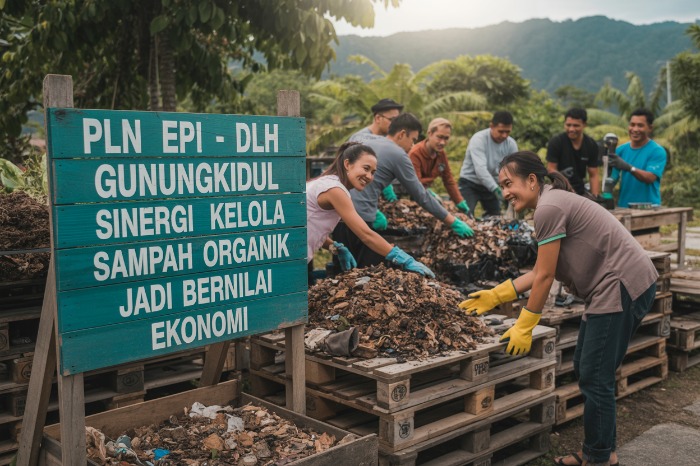 PLN EPI - DLH Gunungkidul Sinergi Kelola Sampah Organik Jadi Bernilai Ekonomi. (Foto Ilustrasi)