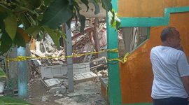 Penampakan rumah warga usai ledakan mengguncang Pondok Cabe, Tangerang Selatan, lima rumah rusak, empat warga luka-luka, polisi selidiki penyebabnya. (Dok. Istimewa)
