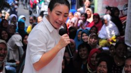 Rahayu Saraswati pernah menjabat sebagai Juru bicara TKN Prabowo–Gibran. (Dok. Humas Prabowo-Gibran)