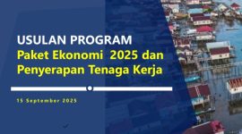Usulan Program Paket Ekonomi 2025 dan Penyerapan Tenaga Kerja.
