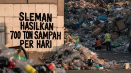 Sleman hasilkan 700 ton sampah per hari. DLH dorong warga pilah sampah, terapkan 3R, dan manfaatkan teknologi magot serta biopori. (Ilustrasi AI Generated)