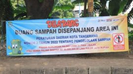 Foto Ilustrasi - DLH Kota Tangerang menutup TPS liar di jalur protokol demi kebersihan kota dan mengimbau warga gunakan TPS resmi serta program pengelolaan sampah. (tangerangkota.go.id)