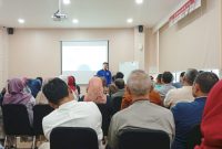 Peserta Welcome Training Al Azhar Memorial Garden (AMG) mengikuti pembekalan layanan pemakaman muslim sesuai syariat Islam di kantor pusat Jakarta Selatan. (Foto: Metrosiar)