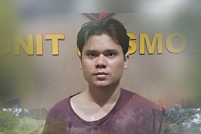 Polres Mojokerto gelar rekonstruksi kasus mutilasi Alvi Maulana di Surabaya, peragakan 37 adegan hingga buang jasad korban ke Pacet. (TikTok.com/@lamonganpopuler)