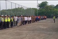 Apel Pengamanan Haul Syekh Abdul Qodir Al Jaelani di Ponpes Al Istiqlaliah Cilongok, Sukamantri, Pasar Kemis. (Doc. Istimewa)