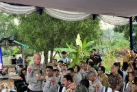 Kapolda Banten Tinjau Kesiapan Lahan 50 Hektare Penanaman Jagung Hibrida di Tigaraksa, Kabupaten Tangerang