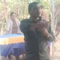 Wakil Ketua Komisi IV DPR RI, Ahmad Yohan ketika memberikan Arahan dalam Launching OPLAH di Desa Loa, Kecamatan Soa. (Foto: Elfrat Frans Dhena).