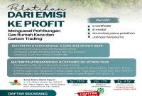 Kuasai Perhitungan Gas Rumah Kaca dan Carbon Trading untuk Bisnis Berkelanjutan, Daftarkan Diri Anda Sekarang dan Ikuti Pelatihan Dari Emisi ke Profit yang akan Diselenggarakan pada November 2025. (Foto: Atkarbonist/Metrosiar)