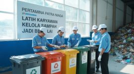 Pertamina Patra Niaga Latih Karyawan Kelola Sampah Jadi Bernilai. (Foto Ilustrasi)