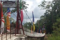 Jembatan Wae Matar Diresmikan, Yorit Poni Apresiasi Yayasan Sahabat Pedalaman. (Foto: Elfrat Frans Dhena)