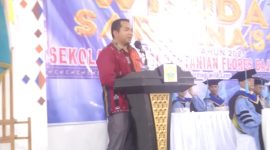 Ketua DPRD Ngada, Romilus Juji. (Foto: Elfrat Frans Dhena)