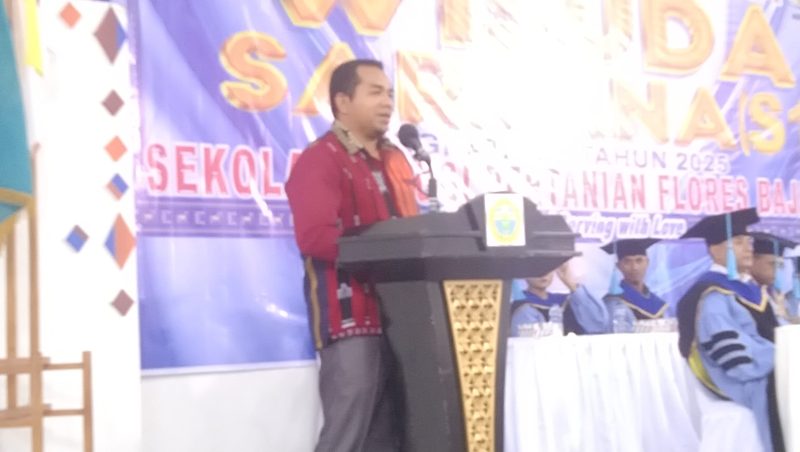 Ketua DPRD Ngada, Romilus Juji. (Foto: Elfrat Frans Dhena)