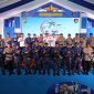 Kapolda Banten Irjen Pol Hengki bersama jajaran Polda dan Ditpolairud berfoto bersama seusai rangkaian syukuran HUT ke-75 Polairud.