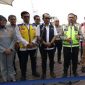 Kakorlantas Polri Irjen Pol. Agus Suryonugroho menyampaikan keterangan pers di Pelabuhan Merak terkait kesiapan pengamanan Nataru 2025/2026 bersama lintas instansi.