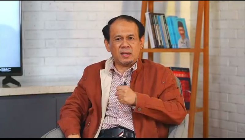 Sekretaris Jenderal Partai Gelora Indonesia Mahfuz Sidik menyampaikan pandangannya tentang pentingnya pemahaman geopolitik bagi generasi muda dalam sebuah kajian wawasan kebangsaan.