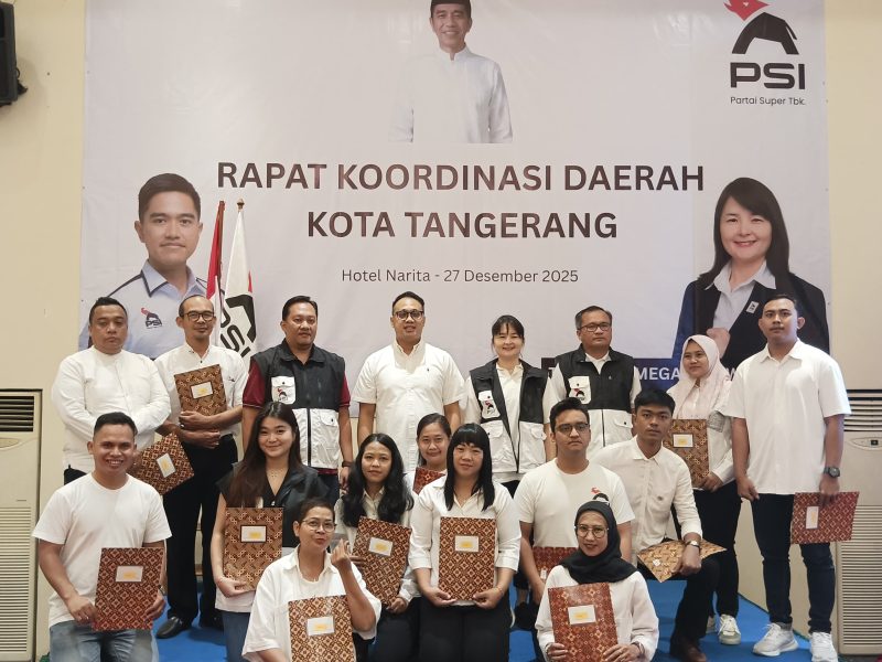 Momentum kebersamaan dan apresiasi. Rakorda PSI Kota Tangerang menjadi ruang penguatan komitmen, konsolidasi organisasi, serta penghargaan atas kerja dan dedikasi kader dalam membangun partai dan melayani rakyat.